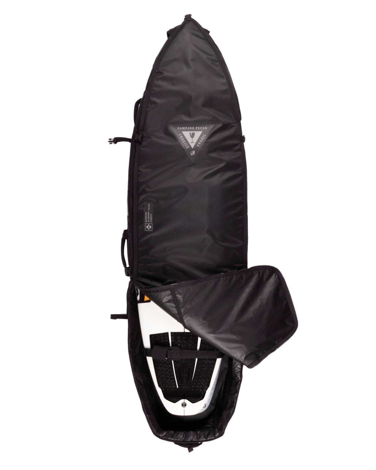 Shortboard Quad Wheely DT2.0 | Black