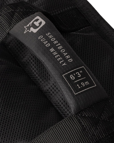 Shortboard Quad Wheely DT2.0 | Black