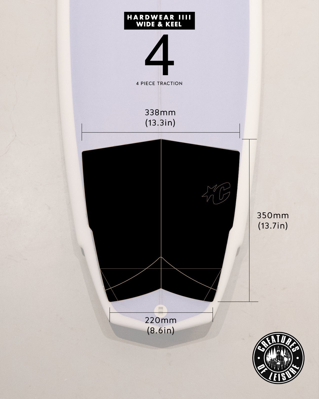 HARDWEAR IIII WIDE & KEEL