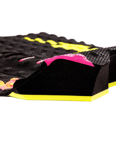 MICK EUGENE FANNING LITE - BLACK PINK FADE LIME